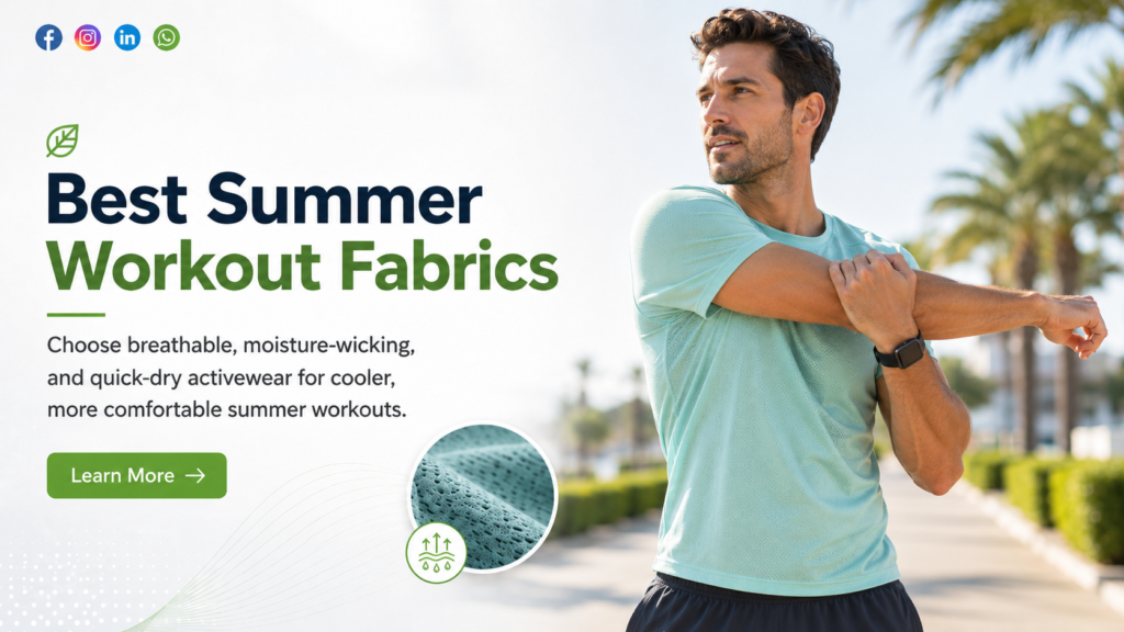 Best Summer Workouts Fabrics